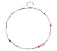GMJGCIRVC n collier perlé pour les femmes adolescentes - délicate à la main à la main naturelle turquoise malachite cristal gemme graine de graine de graine de graine de graine de graine