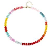 GMJGCIRVC n collier perlé pour les femmes adolescentes - délicate à la main à la main naturelle turquoise malachite cristal gemme graine de graine de graine de graine de graine de graine