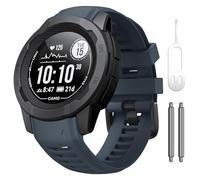 GMJGCIRVC Pour l'instinct 2 Watchband Instinct 2 Solar Solar Broupeau de Remplacement de silicone doux SILICONE SILICONE COMPATIBLE AVEC INSTIND 2 SOLAR TACTICAL (ORANGE)