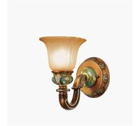 GMJGCIRVC Processus de gravure en résine Murale Light salon TV Fond de la lampe suspendue Chambre de lampe simple, lustre, lustre