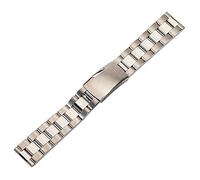 GMJGCIRVC Sangle de montre 18 mm 20 mm 22 mm Band de montre en acier inoxydable Solid Classic Metal Strap Watch Band pour poignet avec bracelet épingles
