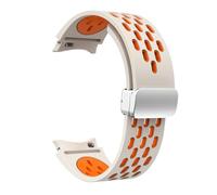 GMJGCIRVC Sangle de silicone de 20 mm pour Galaxy Watch 7 6 5 4 40mm 44 mm 5pro 45 mm Boucle sans espèces 6 Classic 43 mm 47 mm 42 Bracelet Watch Bands