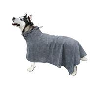 GMJGCIRVC Serviette de bain pour animaux de compagnie à séchage rapide Super absorbant Microfibre Baignoire Baignoire Gris Douches GARIPES MÉTRAGES CONCEPTION COLLAIS POUR CONFORT