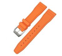 GMJGCIRVC Soft 21 mm 20 mm 22 mm FluororBber FKM Watch Bands pour IWC Big Pilot Portofino Top Gun Natural Rubber Watch Socle