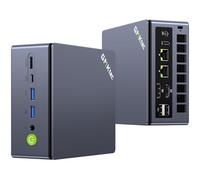 GMKtec AMD Mini PC Ryzen 7 Pro 6850U (8C/16T, Jusqu’à 4,7 GHz), M7 Ultra Mini-PC 32Go DDR5 RAM 512 Go SSD PCIe 3.0, Mini Gamer PC avec Radeon 680M, Port OCuLink, Dual LAN 2.5G, USB4, HDMI 2.1, USB-C