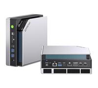 GMKtec Evo-X2 AI Mini PC AMD Ryzen AI Max+ 395 (16C/32T, jusqu'à 5.1 GHz), 126 Tops de Performance IA, 64 Go de RAM DDR5, SSD 2 to M.2 PCIE 4.0 X4, Mini PC Gaming avec Carte Graphique 8060S | WiFi 7