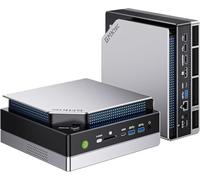 GMKtec Evo-X2 AI Mini-PC AMD Ryzen AI Max+ 395 (BIS zu 5,1GHz) Mini PC Gaming, 96GB LPDDR5X 8000MHz (8GB*8), 1TB PCIe 4.0 SSD, 8K-Display für Vier Bildschirme, WiFi 7 & USB4, SD-Kartenleser 4.0