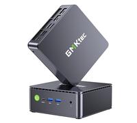 GMKtec G11 Mini PC avec AMD Ryzen Embedded R2514, 3 Ans d'assistant, 4C/8T Jusqu’à 3,7 GHz (Beats 4300U), 16Go DDR4 256Go SSD PCIe 3.0, Dual LAN 2,5G/WiFi6E/Triple écran 4K, pour Bureau/NAS/routeur