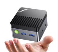 GMKtec G5S Mini PC, 3 Ans d’Assistance, Mini Ordinateur de Bureau Intel N5095 Plus performant Que N5030/J3355, 8Go LPDDR4 128Go SSD M.2, Double HDMI 4K@60Hz, USB 3.2 x3, WiFi 6, BT 5.2, Lecteur SD