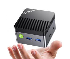 GMKtec G5S Mini PC, 3 Ans d’Assistance, Mini Ordinateur de Bureau Intel N5095 Plus performant Que N5030/J3355, 8Go LPDDR4 128Go SSD M.2, Double HDMI 4K@60Hz, USB 3.2 x3, WiFi 6, BT 5.2, Lecteur SD