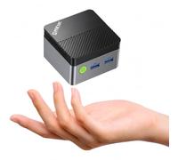 GMKtec G5S Mini PC (3 Ans de Support) Ordinateur de Bureau Compact Intel N5095 avec 8 Go RAM LPDDR4 128 Go SSD M.2, 2 Ports HDMI 4K@60Hz, 3 Ports USB 3.2, Wi-FI 6, BT 5.2, Lecteur SD