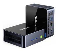 GMKtec M3 Pro Mini PC Intel Core i5-13500H (12C/16T Jusqu’à 4,7 GHz), 16 Go DDR4 RAM + SSD NVMe 512 Go, WiFi 6, BT 5.2 et USB-C,Mini Ordinateur de Bureau avec Triple Affichage 4K