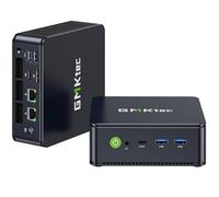 GMKtec M6 Ultra Mini PC Ryzen 5 7640HS (Amélioré à partir de 6600H/6800U), 32 Go DDR5 RAM 1 to SSD Double NIC LAN 2,5GbE Mini Computer, Triple Écran 4K, WiFi 6, USB4, BT 5.2, DP, HDMI 2.0