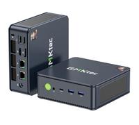 GMKtec Mini PC AMD Ryzen 7 W-11 Pro 7730U (Supérieur au Ryzen 7 5825U) (8 cœurs / 16 Threads, Jusqu’à 4,5 GHz), M5 Ultra Double LAN 2.5G, 16 Go DDR4 RAM + 512 Go SSD PCIe, WiFi 6/USB 3.2/USB-C/BT 5.2