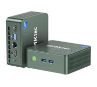 GMKtec Mini PC G3 Plus Intel Twin Lake N150 (Évolution du N100), 16 Go de RAM 3200 MHz, SSD NVMe M.2 de 512 Go (PCIe 3.0), 4 * USB 3.2, Double Sortie HDMI 4K@60Hz, LAN 2.5G. Ordinateur de Bureau
