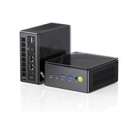 GMKtec Mini PC Gaming AMD Ryzen 7 8845HS (8C/16T, Jusqu’à 5,1 GHz) K8 Plus, 16 Go RAM DDR5, 512 Go SSD, Mini Ordinateur avec OCuLink/Double LAN2,5G/ WiFi6/BT5.2/HDMI2.1/USB4/USB3.2+USB2.0