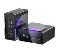 GMKtec Mini PC Gaming Intel Ultra 5 125U (12C/14T, jusqu'à 4,3 GHz), K15 Mini PC 32 Go DDR5 4800, 512 Go PCIe 4.0 x4, Micro PC avec USB4.0 | LAN 2,5G | Quad Display 4K | Oculink - pour Gaming/Bureau