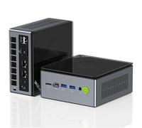 GMKtec Mini-PC Gaming M7 - Ryzen 7 Pro 6850H (8 cœurs/16 Threads, jusqu'à 4,70 GHz) Double LAN 2,5G, Affichage Quad-Écran, 32 Go RAM DDR5, 512 Go SSD PCIe, USB4|HDMI 2.1|USB-C|Oculink