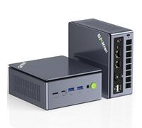 GMKtec Mini PC Gaming, M7 Ultra Ryzen 7 Pro 6850U, 32GB DDR5 RAM + 1TB SSD PCIe, Oculink, Double LAN 2.5G, Ordinateur de Bureau avec Double USB4, HDMI 2.1, USB-C