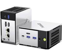 GMKtec Mini-PC (HTPC) Mini PC, AMD Ryzen™ 5 6650H (16+512GB @DDR5, WIN 11 Pro) 4K AMD AMD Ryzen 5 Processors with Radeon™
