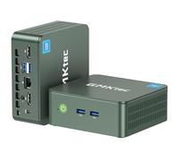 GMKtec Mini PC Ordinateurs N95 (Turbo 3,4 GHz) 16 Go DDR4 512 Go SSD Ordinateur de Bureau 4K Dual HDMI Affichage/3x USB 3.2/WiFi 5 BT5.0/RJ45 Ethernet Nucbox G3S