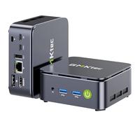 GMKtec Mini PC Ryzen 5 3500U (Surpasse 4300U/N150/N95), 16 Go RAM 256 Go SSD M.2, Mini Ordinateur de Bureau avec LAN 2,5G, Triple Affichage 4K (HDMI/DP/Type C), Micro PC pour Bureau, Gaming