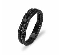 GMLRTOSPT Bracelet jonc pour Femme Homme Bracelet personnalisé - Noir - 18 cm