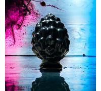 GMM Statues siciliennes, sculptures artistiques, décoratives, ornementales, design sicilien, objet typique, bonbonnière 10 cm (céramique bleue)