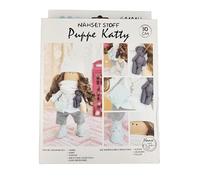 GMMH Kit de couture et bricolage Poupée à fabriquer soi-même, 30 cm de haut, Poupées à coudre soi-même, DIY, idée cadeau pour bricoleur, couture, kit de couture, couture maison (Katty)