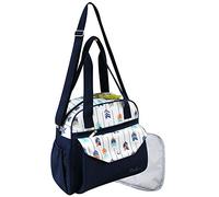 GMMH Lot de 2 sacs à langer pour bébé (bleu foncé)