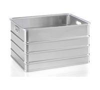 Gmöhling Gmöhling bac d'empilage A 152 aluminium 155l non perforé Quantité:1