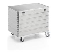 Gmöhling Gmöhling Camionnette avec couvercle D 3008 volume 415 l aluminium Quantité:1