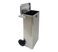 Gmöhling Gmöhling Conteneur de déchets D 1009 H Volume 120 l Aluminium Quantité:1