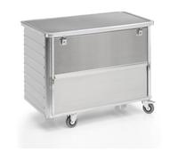 Gmöhling Gmöhling Kastenwagen Couvercle et paroi longitudinale rabattable D 3708 Volume 650 l Aluminium Quantité:1