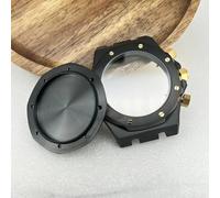 Gmogar Noir Argent Modifié 41mm Accessoires De Montre 31.8mm Cadran Pour Vk63 Vk64 Boîtier De Mouvement À Quartz Kit De Pointeur Boîtier En Chêne Sans Logo.Case-14.No Logo No Brand