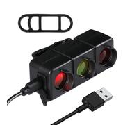 Gmokluytw Feu Arrière De Vélo,Lumière De Capteur De Trafic Pour Vélo | Feu Arrière De Vélo Smart pour Conduite De Nuit | Pour Vélo De Nuit Route Montagne Scooter Sport En Plein Air Pour Hommes