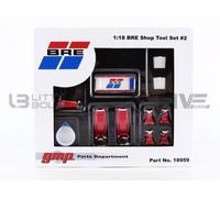 Gmp 1/18 18959 Accessoires Shop Tool Set 2 - Brock Racing Enterprises Diecast Modelcar