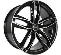 GMP ATOM schwarz diamantgeschliffen 8.0Jx18 5x112 ET35
