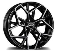 JANTES ROUES GMP CARTESIO POUR DAIHATSU CHARADE 7X17 4X100 BLACK DIAMOND QHW