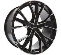 GMP Jantes Gunner pour Audi Q8 e-tron Sportback 9.5x21 5x112 Black DI HB7