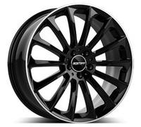 GMP Jantes Stellar pour Mercedes‑Benz Classe E 9.5x19 5x112 Noir Diamant
