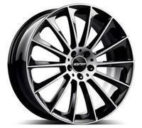 GMP STELLAR schwarz diamantgeschliffen 10.0Jx21 5x112 ET50