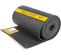 GMP Tapis de protection de bâtiment 10 mm x 50 cm x 6 m | Rouleau de tapis de terrasse | Construction de soubassement | Sous-structure en WPC, carrelage, lames | Différentes tailles | Granulés de