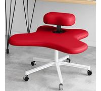 Gmpeccable Chaise à genoux ergonomique, siège réglable avec pieds de support à roulettes à cinq dents pour améliorer la posture, parfait pour une utilisation à domicile ou au bureau, options