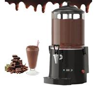 GmpTzitzith Chocolat Chaud Professionnel ChocolatièRe Pro 30-90℃, Distributeur De Machine Au Chocolat Commercial 10l, SystèMe Anti-Goutte, pour Boisson Chaude Café