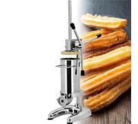 GmpTzitzith Machine à Churros Professionnelle, Machine à Churros Espagnole Verticale 2l/3l, 5 Buses, IdéAle pour Les Restaurants Et Les Boulangeries 2L
