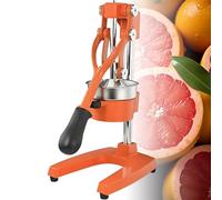 GmpTzitzith Un Presse-Agrumes Manuel Robuste Et Durable avec Une PoignéE Ergonomique, IdéAl pour Les Fruits Frais - Conception DéMontable pour Un Nettoyage Facile Orange