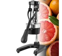 GmpTzitzith Un Presse-Agrumes Manuel Robuste Et Durable avec Une PoignéE Ergonomique, IdéAl pour Les Fruits Frais - Conception DéMontable pour Un Nettoyage Facile Black