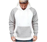 GMQWRK Sweat à capuche pour homme - Imprimé tie-dye ombré - Grande taille - Pull streetwear à porter avec un pantalon décontracté - Vêtements pour homme