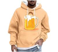 GMQWRK Sweat à capuche pour homme - Pull à capuche ombré tie-dye - Coupe ample - Col rond - Sweat à capuche de survêtement - Vêtements de sport - Tailles S à 2XL - À porter avec un jean - Tenue de